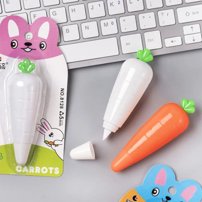 

Carrot Vegetable Correction Tape School Office Supply Student Stationery Gift