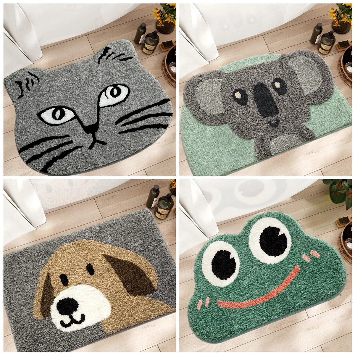 cartoon-bath-mat-super-soft-quick-dry-thickened-non-slip-rug-absorbent-ultra-fiber-for-bathroom-kids-adults-home-decor