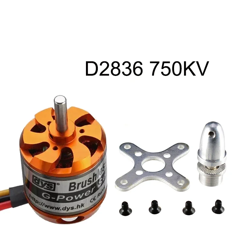 DYS Aeromodel 2225 2822 2212 2826 2830 2836 3530 3536 3542 3548 Borstelloze motor voor RC Multicopters Vliegtuig Vaste vleugelvliegtuigen