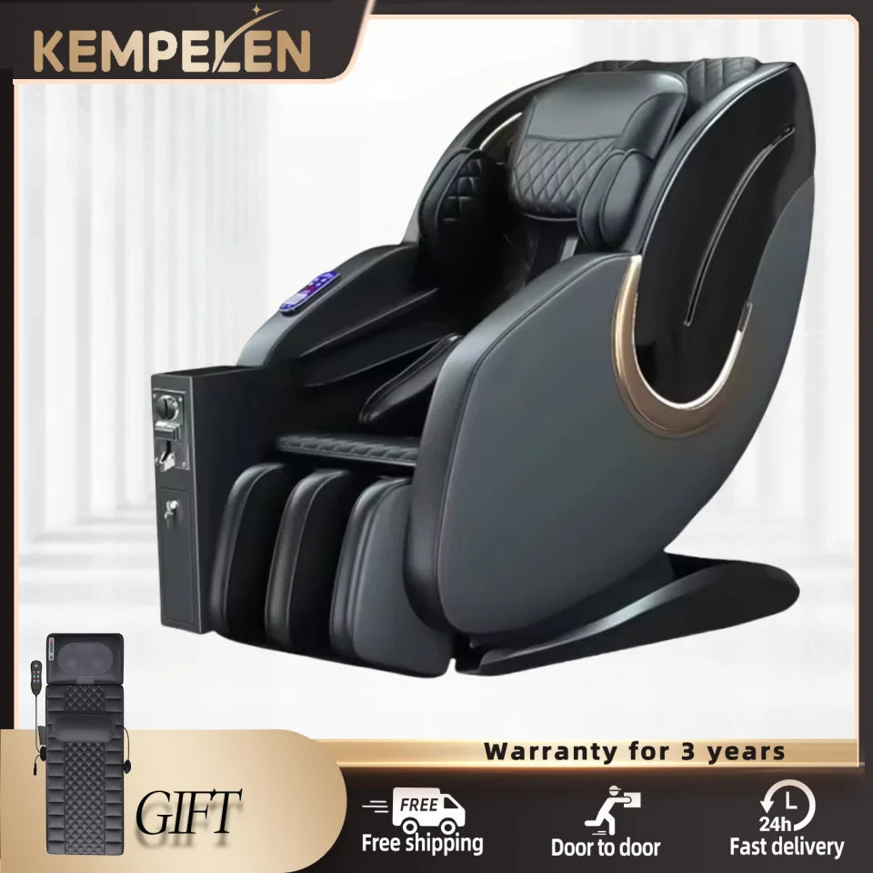 

Multi-function Full Body 4d Zero Gravity SL Electric Coin or Paper Currency Operated Massage Chair Automatic Body Kneading