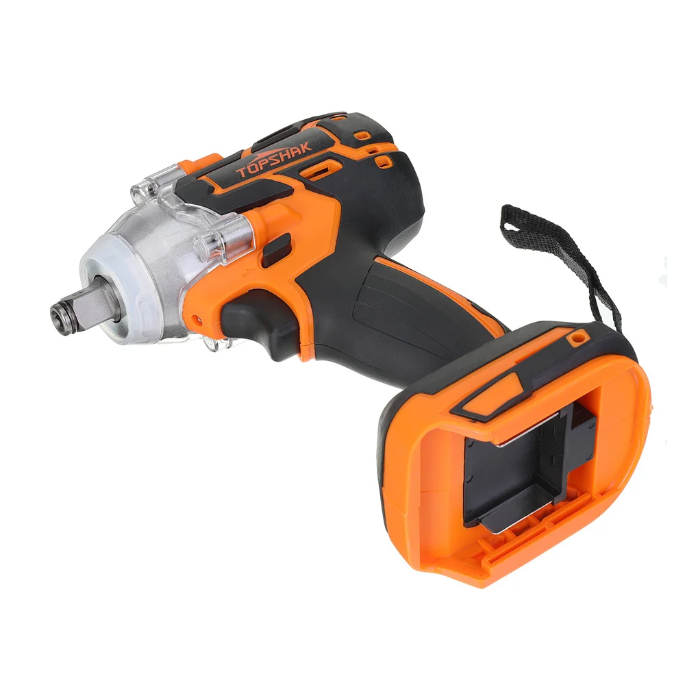 Imagem -05 - Topshak-brushless Chave Elétrica Impacto Ts-pw1 380n.m Torque Drive Chave Recarregável sem Fio Makita 18v Bateria