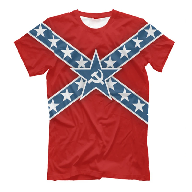 خمر CCCP الروسية ثلاثية الأبعاد تي شيرت مطبوع الرجال النساء موضة قصيرة الأكمام بلايز المحملة خمر CCCP الملابس الروسية رجالي التي شيرت المتضخم