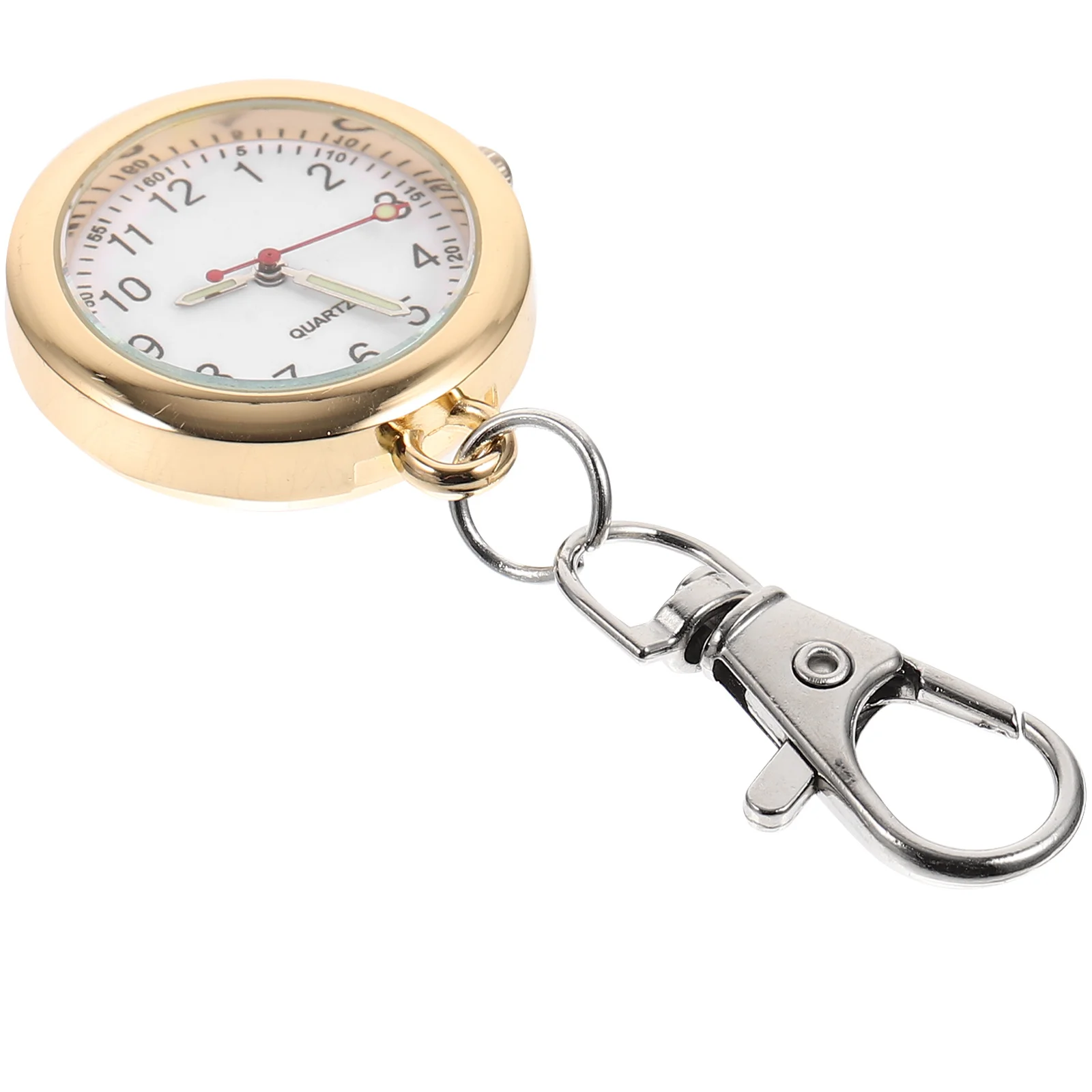 

Keychain Hanging Pocket Watch For Kids Students Exam Timing Device Portable Gift School Boys Girls Clip On Watch