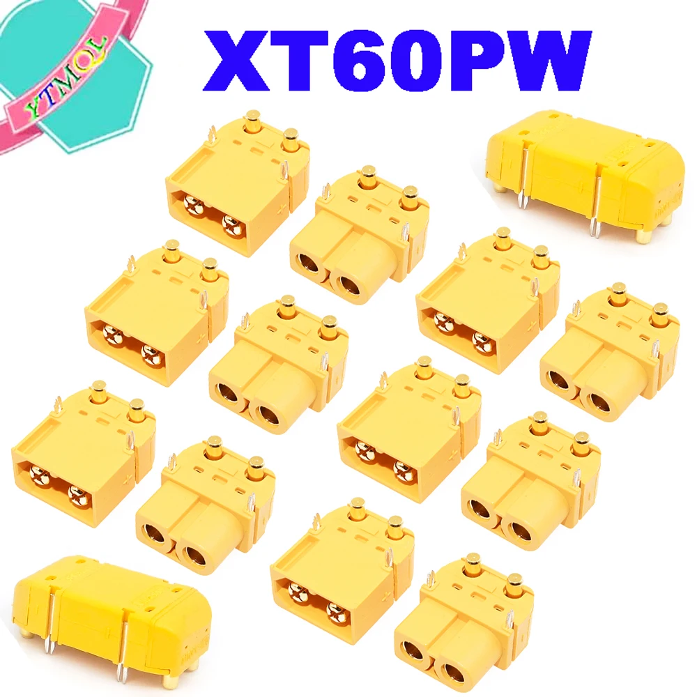 

10-100PCS XT60PW Male Female Bullet Connector Plug the Upgrade For RC FPV Lipo Battery RC Quadcopter