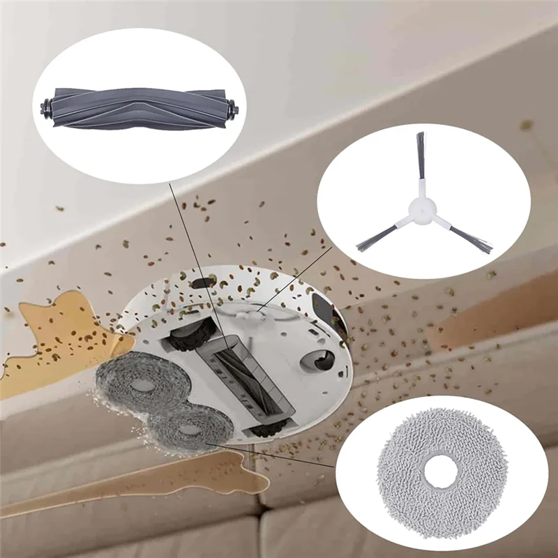 

TFTP-для Dreame L10 Ultra L10s Ultra основная боковая щетка Hepa фильтр швабра тканевые мешки для пыли детали робота-пылесоса