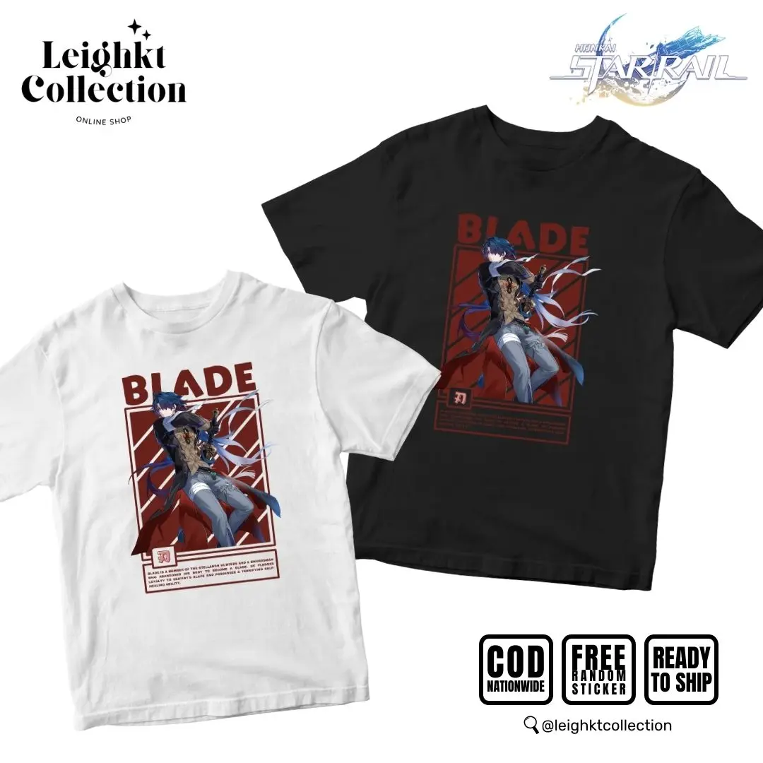 T-shirt Blade Honkai Star Rail Gaming Shirt