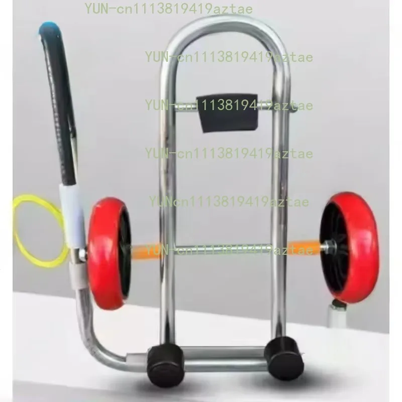 Portable Folding Positioning Trolley Labor‑Saving For Toilet Auxiliary Installation Replacement Accessory