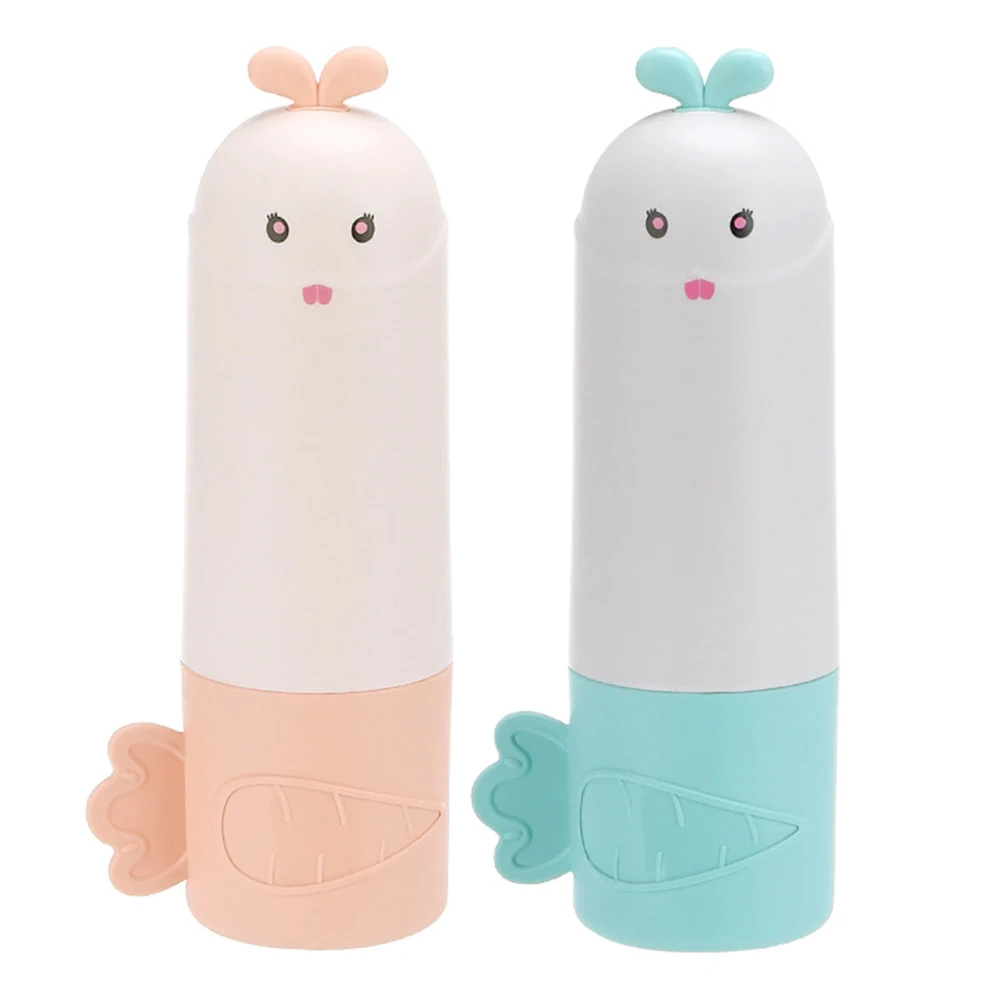 

2 Pcs Case Portable Storage Box for Travel Family Cartoon Portable Toothbrush Case Container Durable Lightweight Reliable