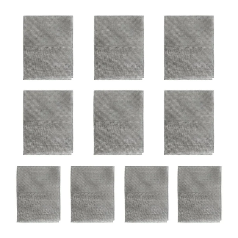 

10 шт., пластиковая сварочная сетка, армирующая проволочную сетку из нержавеющей стали для ремонта термопластика, комплект для сварки пластикаT98C