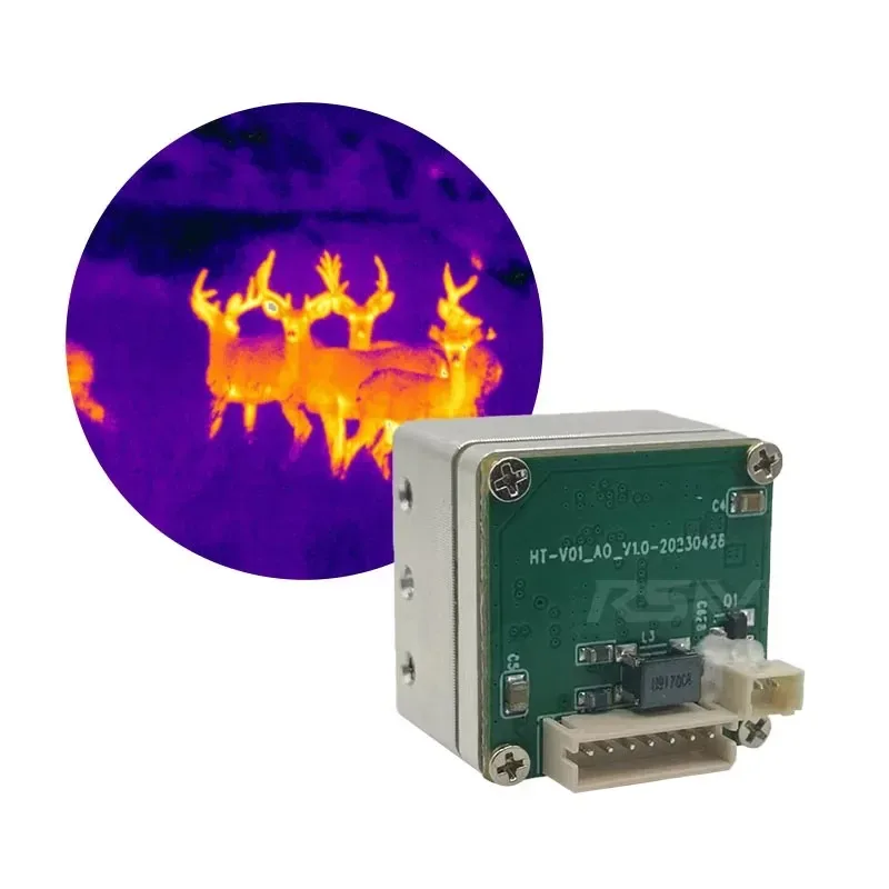 IP66 Weatherproof Uncooled Infrared Camera Module, 256192 Sensor Core, NETD 40mk Thermal