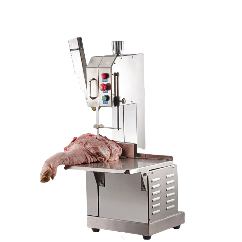 Stainless Steel Electric Meat Bone Saw Cutting Machine for Restaurant Frozen Meat Cube Processing Lamb Deboning