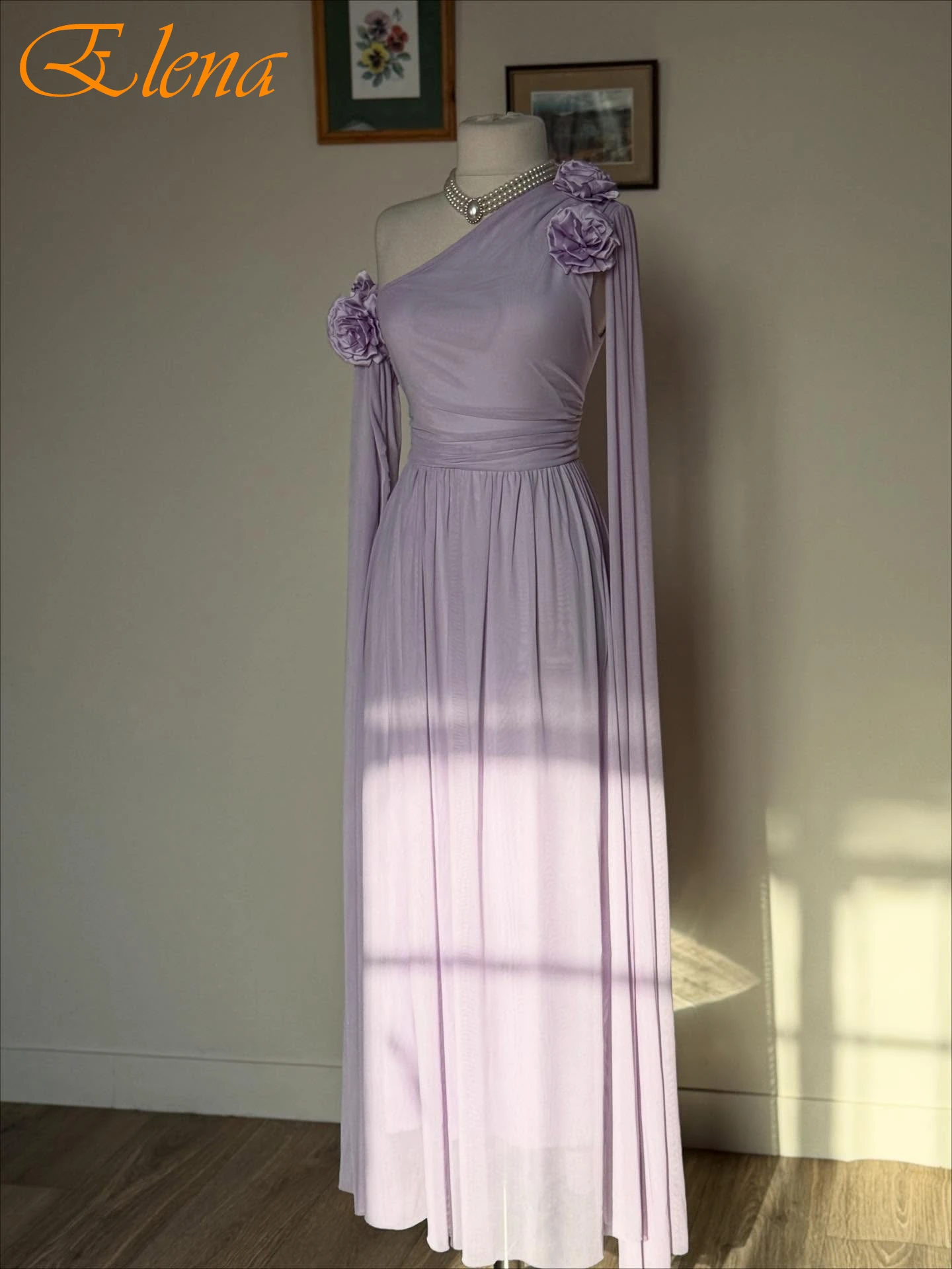 

Customized A-Line Scoop Elegant Classic Evening Dress Modern Delicate Celebrity Gowns Temperament High Quality Party Dress