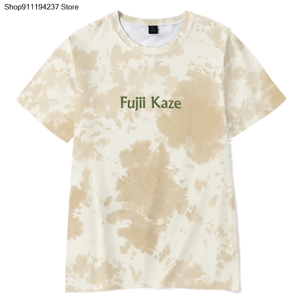 Fujii Kaze T-shirt I Prema U Tie Dye Tee Summer Unisex 3D Print Short-sleeved Casual Design Tee