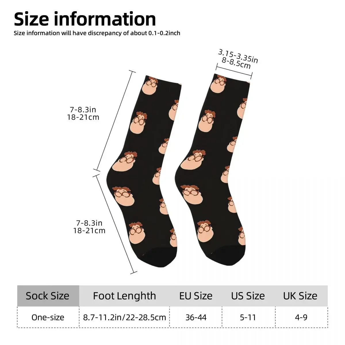 Carl Wheezer Icon Socks Harajuku Super Soft Stockings All Season Long Socks Accessories for Man's Woman's Birthday Present