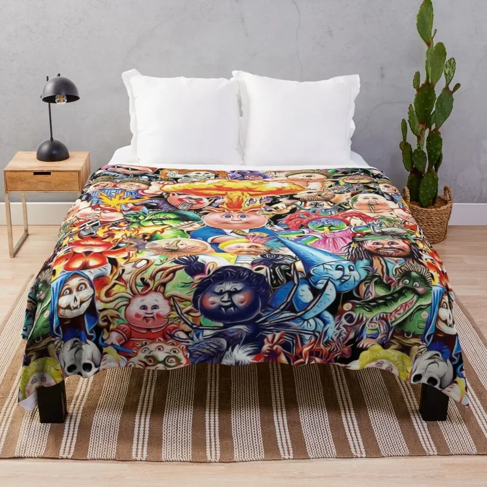 

Garbage Pail Kids (Special edition) Throw Blanket Nap Flannels Plush Blankets