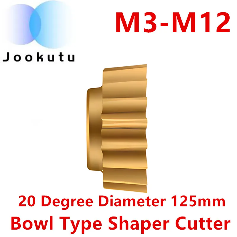 

Diameter 125mm M3 M3.5 M4 M4.5 M5 M5.5 M6 M6.5 M7 M8 M9 M10 M12 20 Degrees Bowl Type Shaper Cutter With Coated