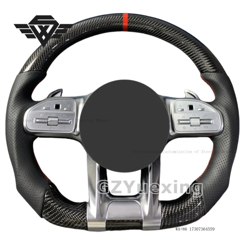 

Custom Sports Dragonfly Carbon Fiber Steering Wheel for Mercedes-Benz AMG W176 W204 W205 W218 W221 W222 C E G S Class
