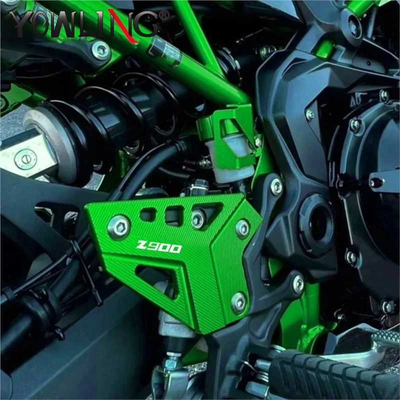 

For KAWASAKI Z900 Z 900 2017-2018-2019-2022-2023-2024 Motorcycle Accessories FootPeg Footrest Rear Heel Plates Guard Protector