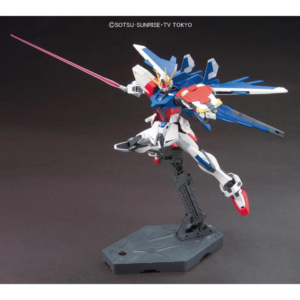 

BANDAI в наличии, оригинальные GUNDAM HG 1/144 BUILD STRIKE GUNDAM FULL PAGKAGE, подвижные фигурки героев аниме, детские игрушки