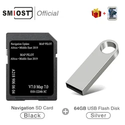 for Mercedes M/ML/MLC/SLC Vehicle GARMIN Navigation SD Card 8GB Update Maps Africa Middle East A2189060604 GPS Sat Nav