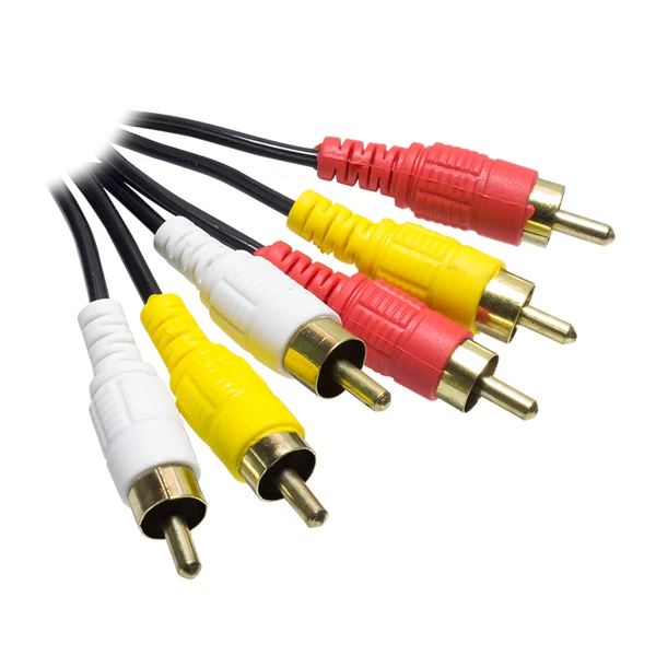 3 RCA + 3 RCA 1.5 meters standard RCA cable