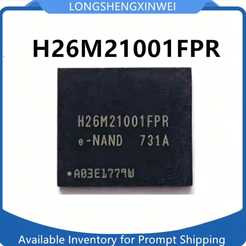 1PCS New H26M21001FPR H26M21001 BGA Original 2G EMMC 4.41 Storage Chip in Stock