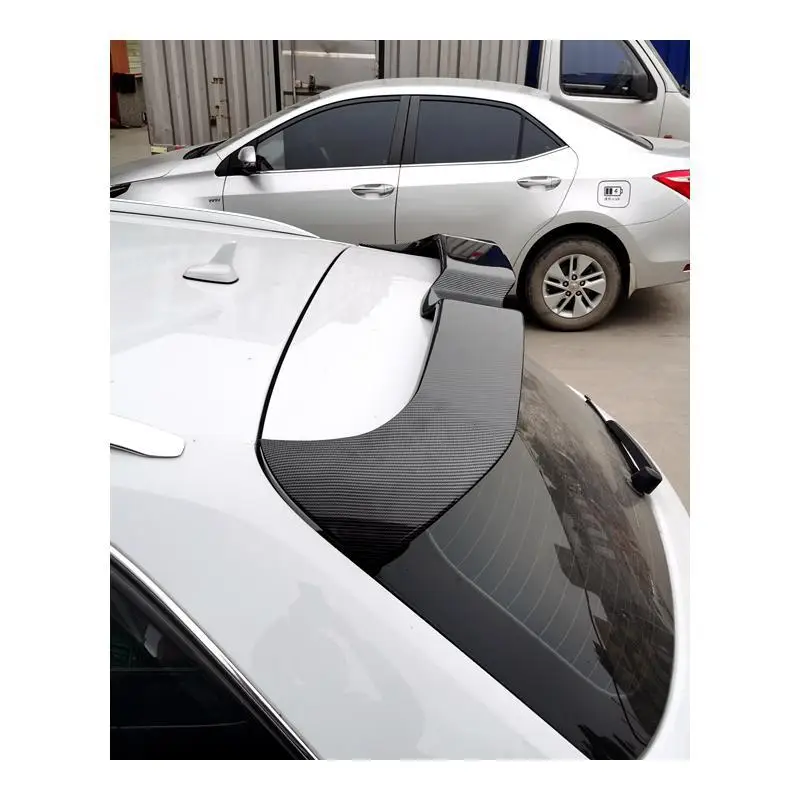 Becquet Toit Fenêtre Latérale Arrière Pour Audi A3 8V Sportback 2014-2019 - Garniture Carbone