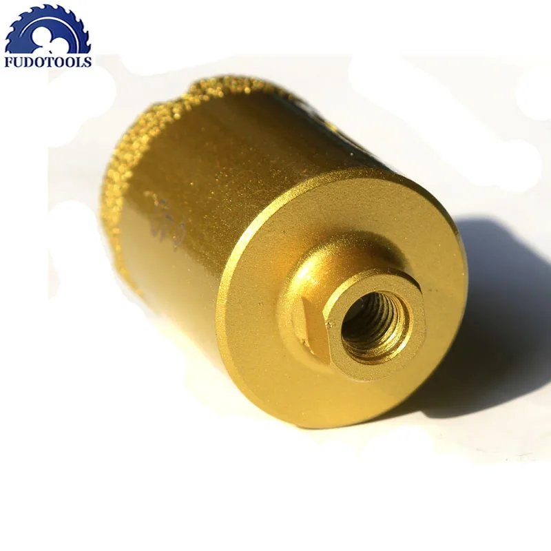 Imagem -06 - Venda de Peça 60100 mm Soldada Perfuração a Seco Anjo Moedor Diamante Mármore Buraco Viu M10 para Perfuração de Telha de Mármore Béton à