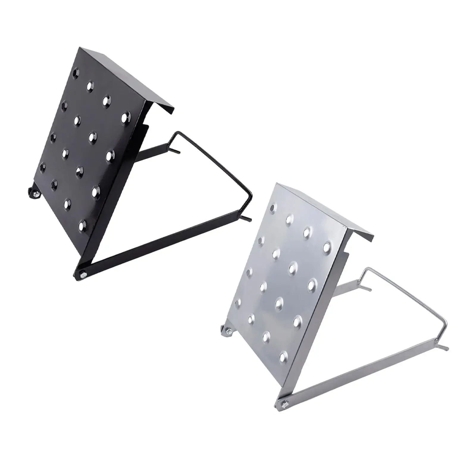Heavy Duty Ladder Work Platform Wide Carbon Steel Stand System for Extension Ladder Backyard Lawn