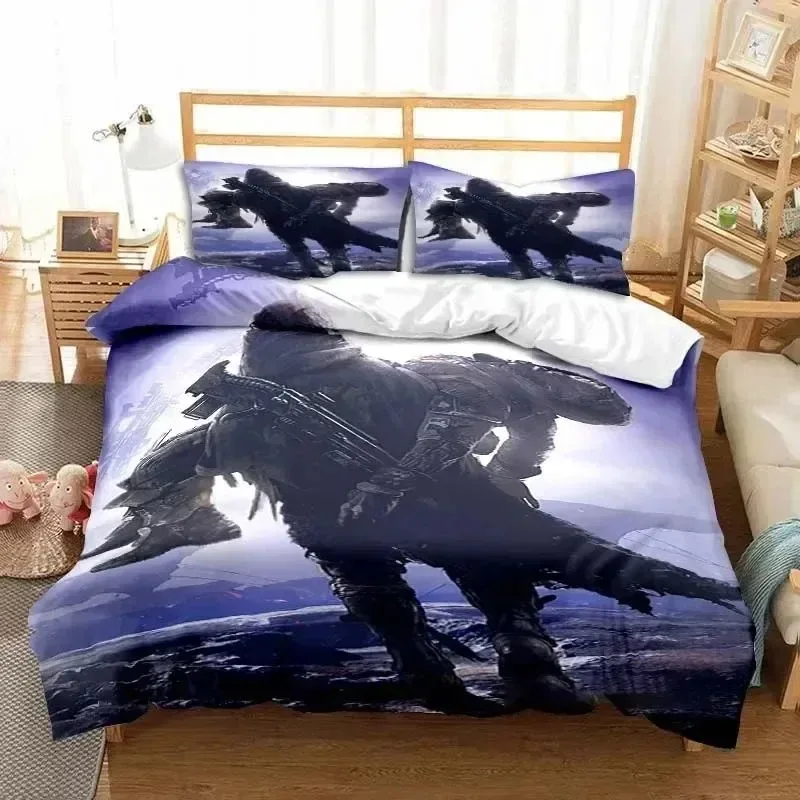 3D Printed Game Destiny Bedding Set Duvet Cover Bedroom Comforter Covers Single Twin King Size Quilt Cover Home Textile