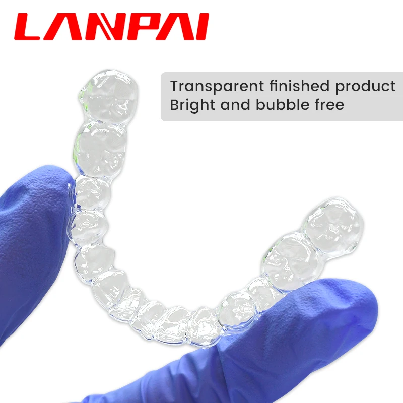 10pcs/Box Dental Circular Lab Orthodontic Splint Thermoforming Foil Tpu Material High Transparency Dentist Tools