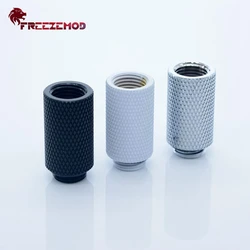 Freezeemod PC chłodnica wodna przedłużacz męski do żeński System chłodzenie cieczą G1/4 PC 10mm 15mm 20mm 30mm 40mm