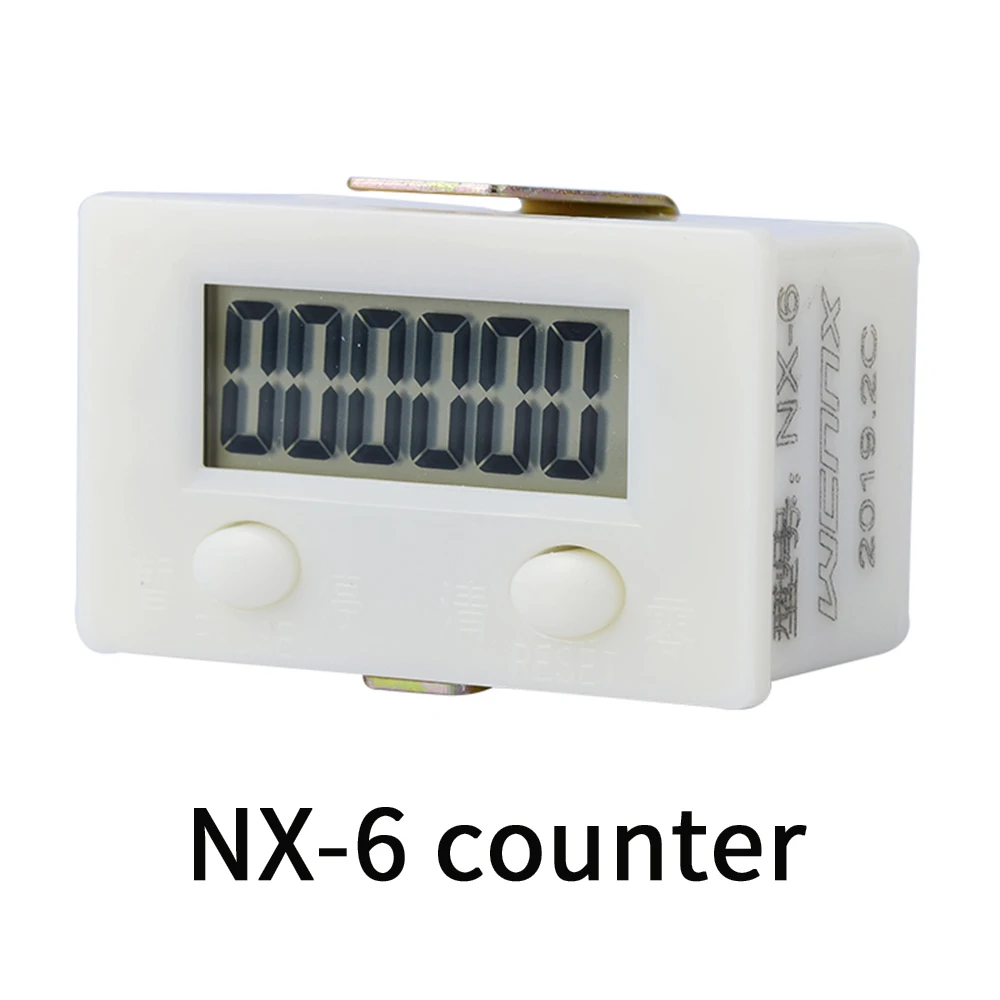 Digital Counter Electronic Proximity Industrial Magnetic Sensor Switch Punch Counter Automatic Induction Counter Meter 6 Digit