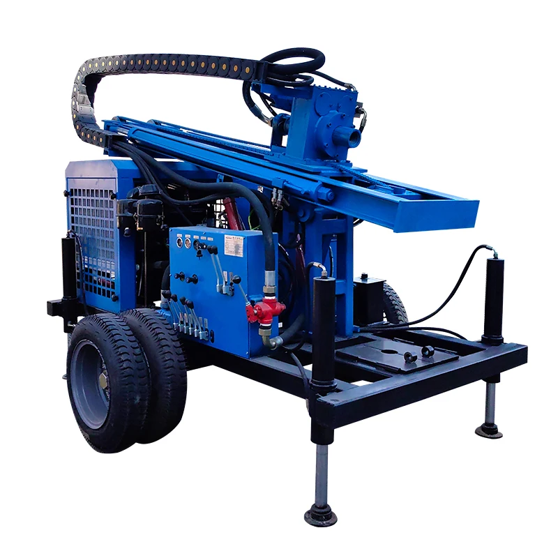 

Customized 300m Depth Water Well Drilling Equipment Borehole Rig Machine for Sale