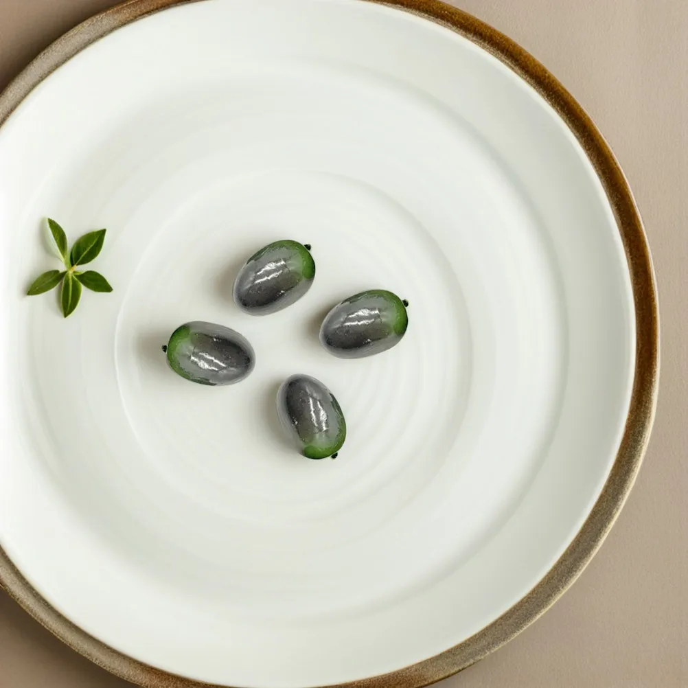 

30Pcs Lifelike Artificial Olive Simulation Realistic Fake Fruit Decor for Photography Table Centerpieces Fruit Baskets and Home