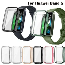 Full Protective Case Cover For Huawei Band 9 8 Smart Screen Protector For Huawei Band 7 /Honor Band6 Accessories Frame Case TPU