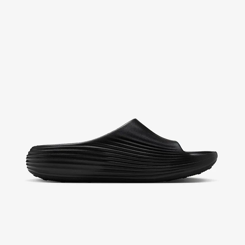 Nike HV4479-001 Black Men Cushion Slides Water Resistant Anti Slip Rubber Sole Summer Beach Casual Shower Sandals - view 2