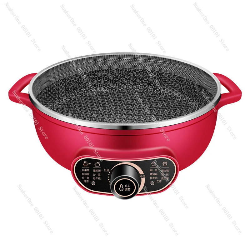 steel multi-functional electric cake electric frying household honeycomb non-stick pan baking pancakes