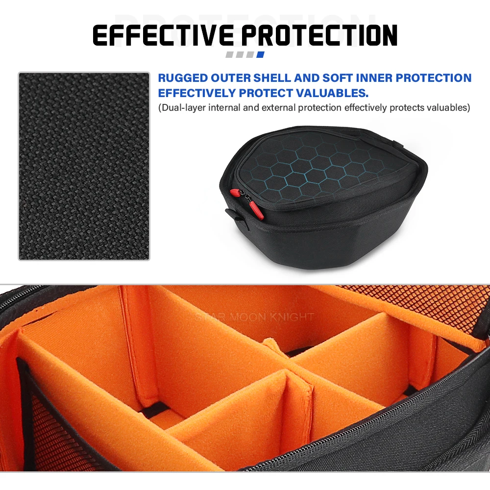 لهوندا NC750X NC 750 X (2025) ، X-ADV X ADV XADV 750 ، فورزا 750 ، مقسم مقصورة الأمتعة حقيبة صندوق الأمتعة حقيبة التخزين