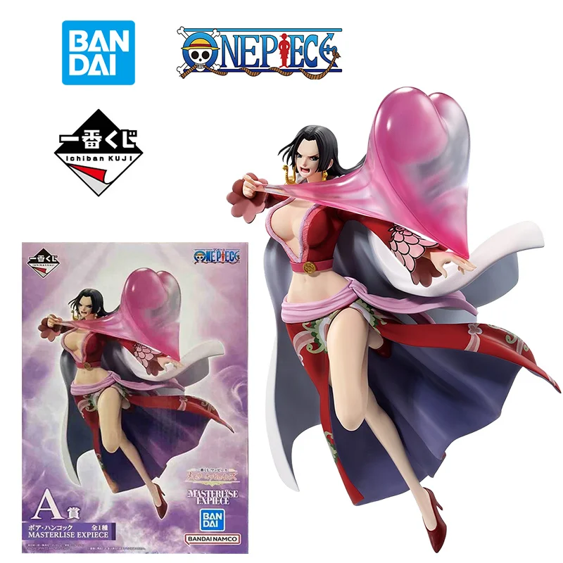 Bandai Ichibankuji Prize A Boa Hancock Masterlise Expiece One Piece Memory of Heroines 20Cm Anime Original Figure Model Toy Gift