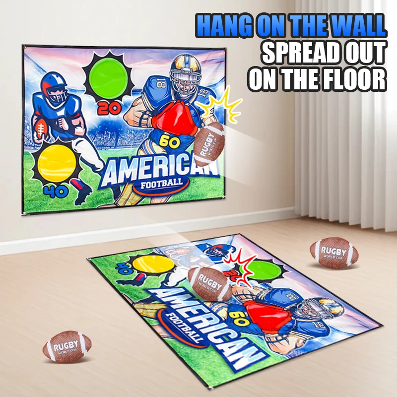 Children's Rugby Ball Toss Gam - đánh giá và giá Kids Indoor Outdoor Games