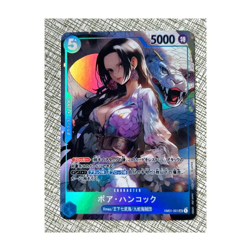 One Piece Diy Homemade Nami Nefertari D. Vivi Yamato Nico Robin Color Flash Collection Card Toys Gift