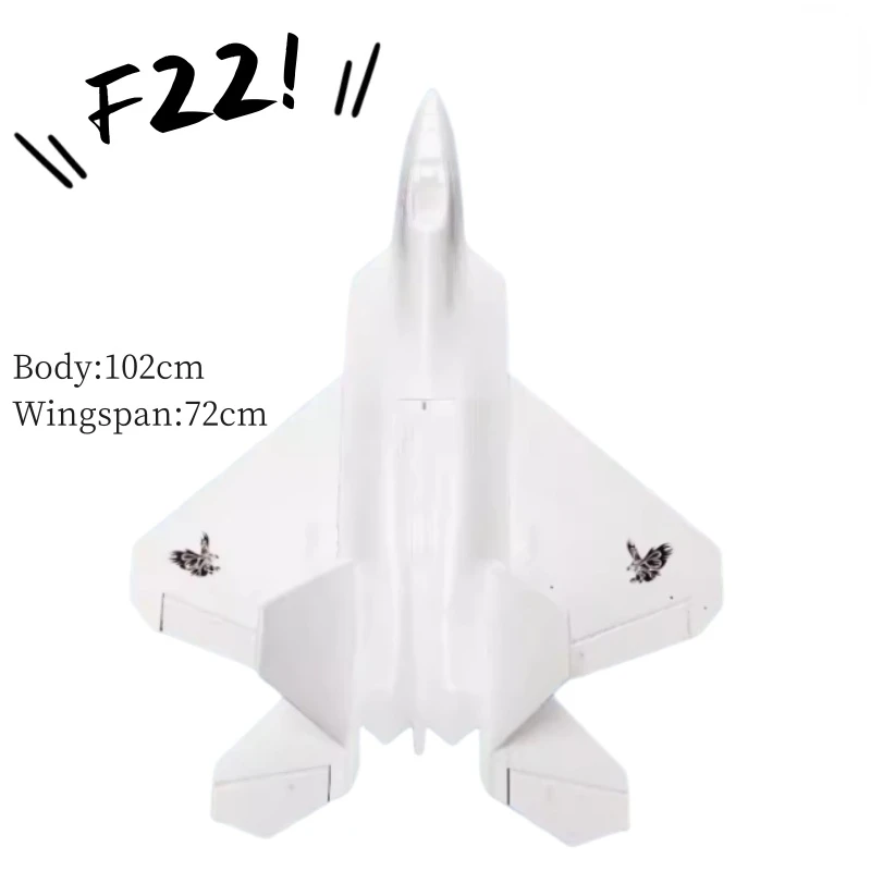 Neue f22 raptor 64mm kanal fernbedienung epo flugzeug kämpfer 72cm flügels pann weite starr flügel erwachsene fernbedienung spielzeug