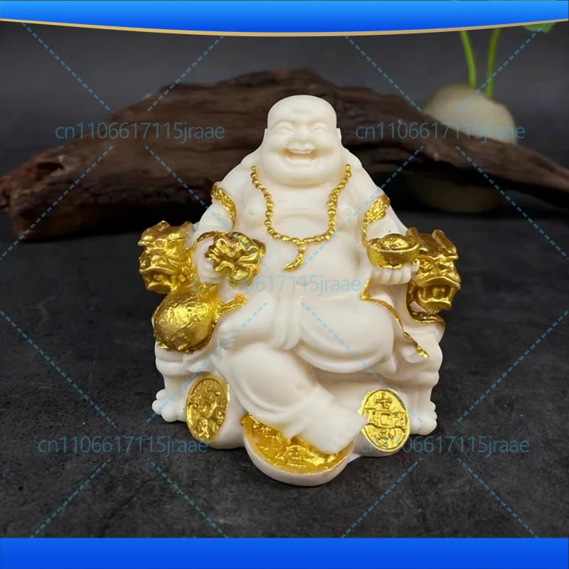 Big bellied Maitreya Buddha Decorate small statues -Chinese mythological figures Home, Room, Office, Car, Featured Decoration