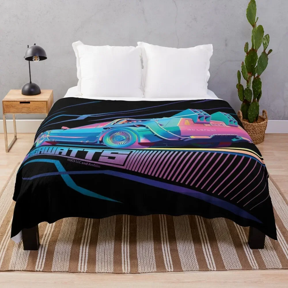 Back to the Future - 1.21 Gigawatts Throw Blanket Luxury Designer Kid'S halloween Blankets