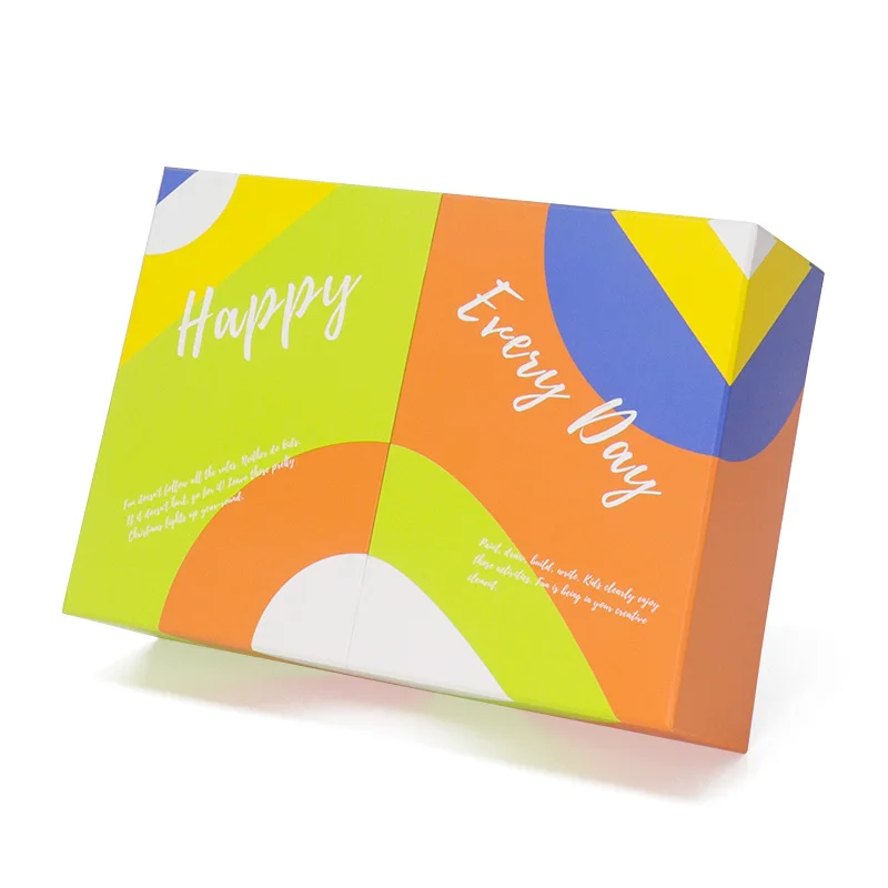Customized queryPersonalized Colorful Double Door Open Holiday 24 Grids Advent Calendar Gift Boxes