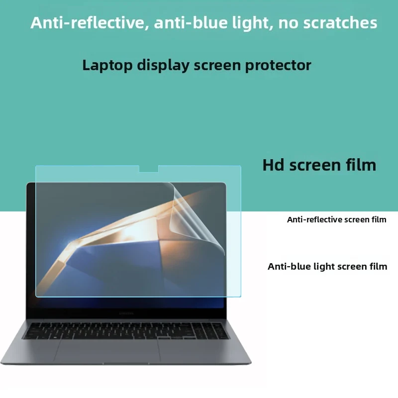 For 15.6inch SAMSUNG Galaxy Book5/4/3 360 Laptop keyboard film key case display high definition screen protector