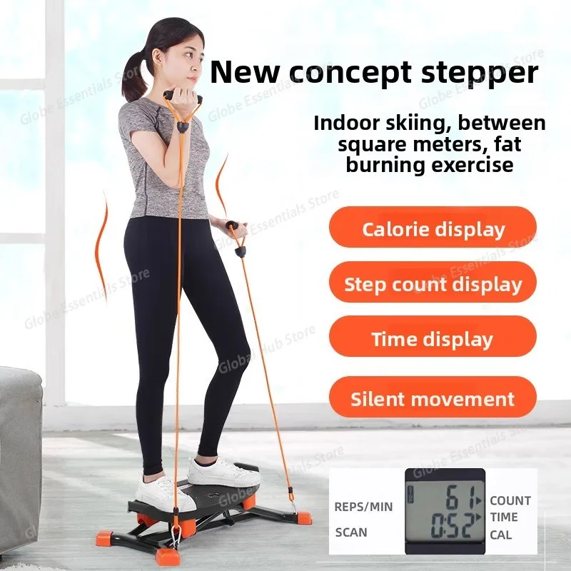 

Ski Machine, Swing Step Machine, Indoor Skiing Simulation, Leg Beauty and Training Equipment, Slimming Leg Step Machine