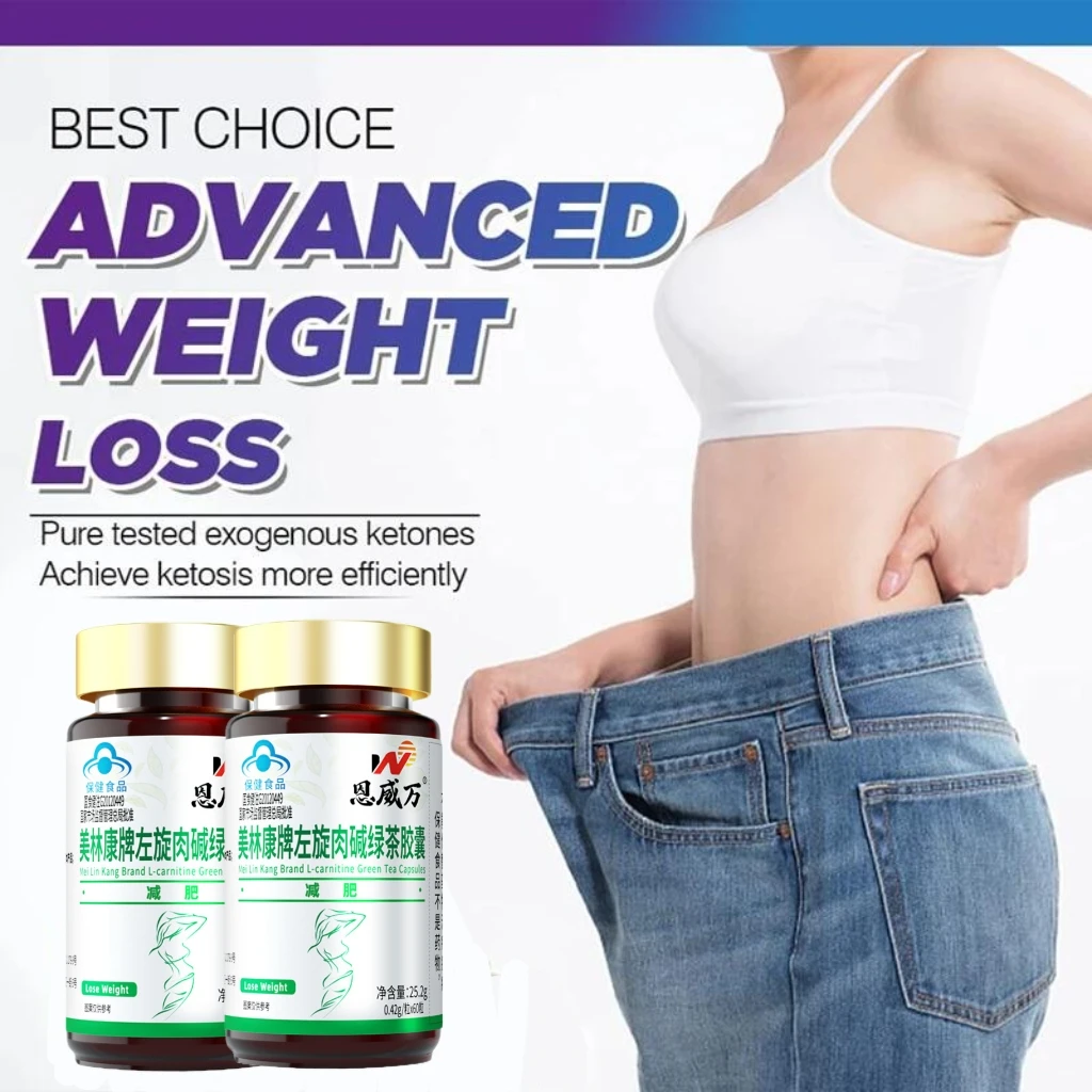 L-carnitine for Weight Management - Weight Loss Products for Women & Men - Supports Gut Health