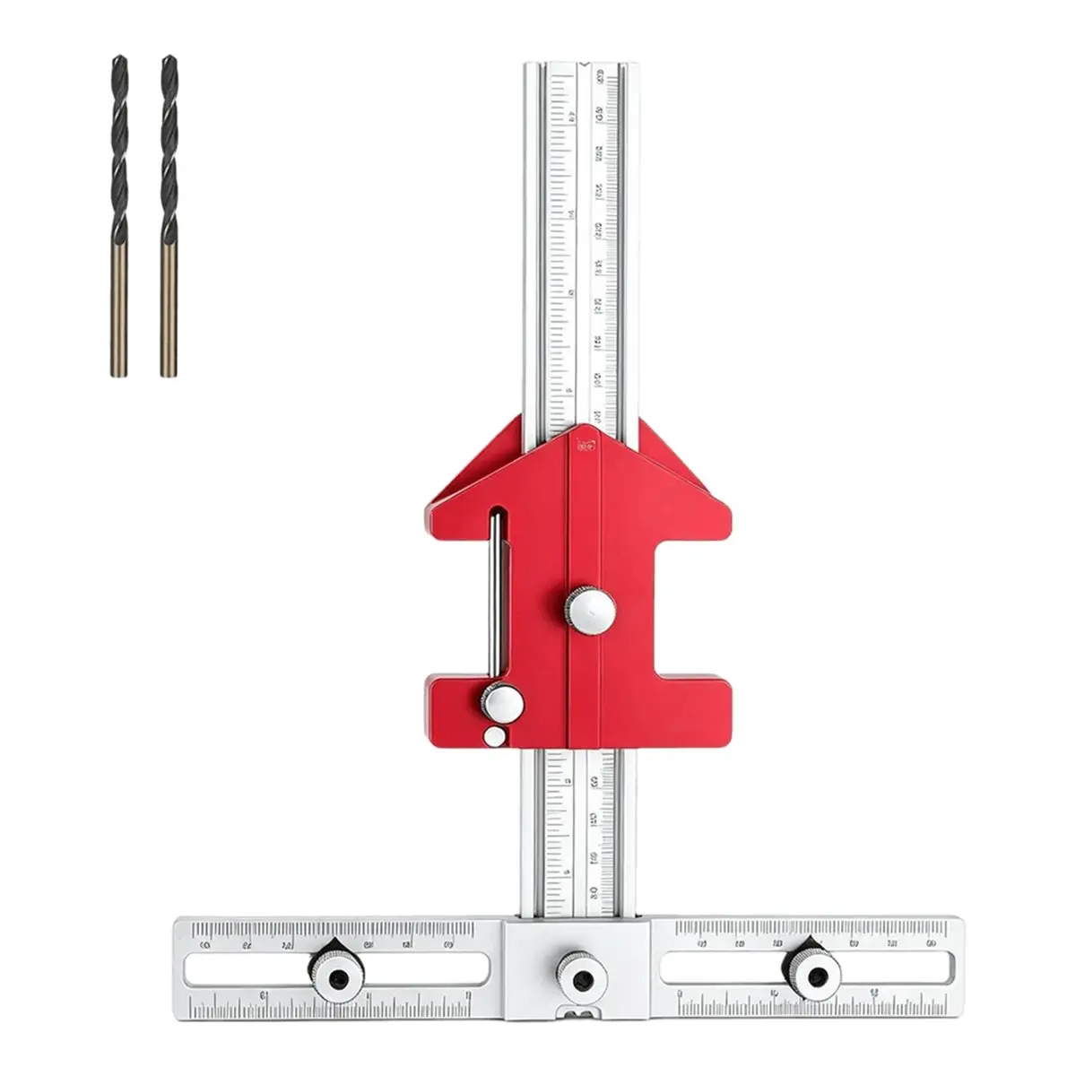 【CYBER MONDAY】Adjustable Woodworking Handle Hole Locator Multifunctional Furniture Drilling Positioning Jig Cabinet Pull Mountin